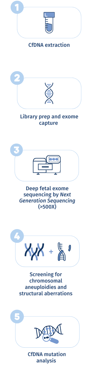 PrenatalGenome deep whole exome sequencing technology